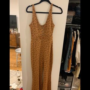 NWT Free People bell bottom jumpsuit